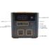 Toby’s Portable Power Station 500W, 150000mAh Lithium Battery, 220V AC Output, PD 60W, Wireless Charging, Lighting & Warning Modes, Multiple USB & DC Outputs - Black